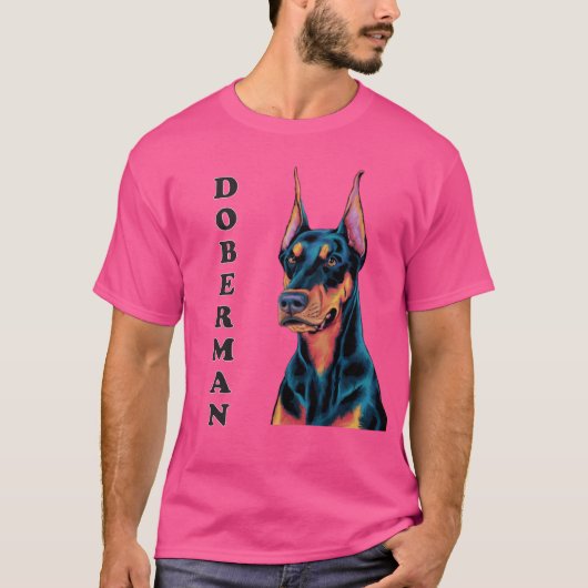 Doberman T-shirt (Voorkant)