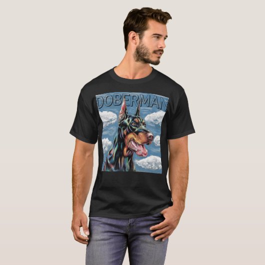 Doberman T-shirt (Voorkant volledig)