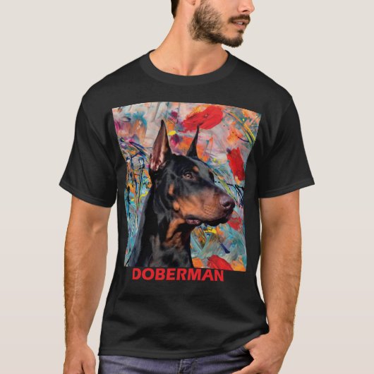 Doberman T-shirt (Voorkant)