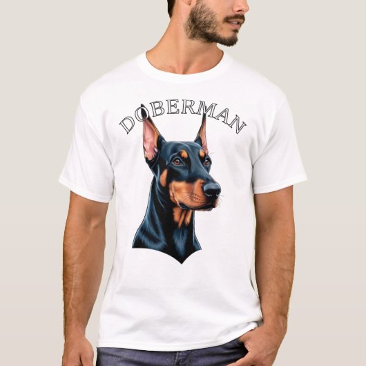 Doberman T-shirt (Voorkant)