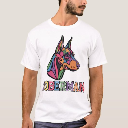 Doberman T-shirt (Voorkant)