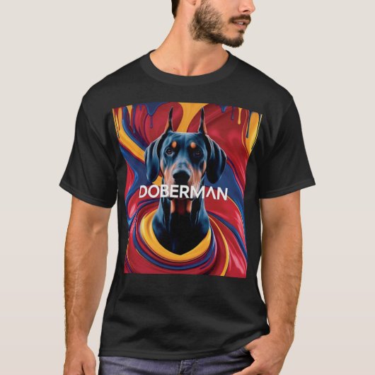 Doberman T-shirt (Voorkant)