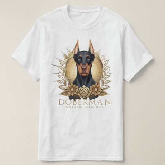 Doberman T-shirt (Design voorkant)