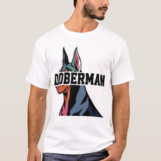 Doberman T-shirt (Voorkant)