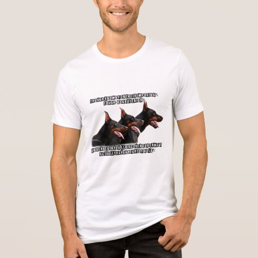 Doberman T-Shirt (Voorkant)