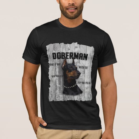 Doberman T-Shirt (Voorkant)