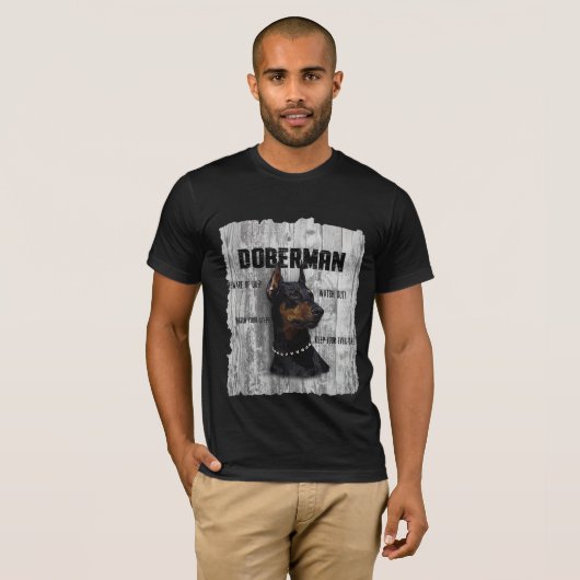 Doberman T-Shirt (Voorkant volledig)