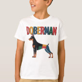 Doberman T-shirt (Voorkant)
