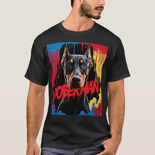 Doberman T-shirt (Voorkant)