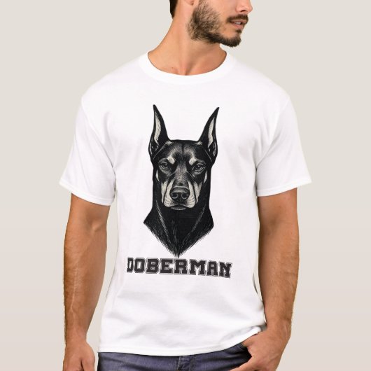 Doberman T-shirt (Voorkant)