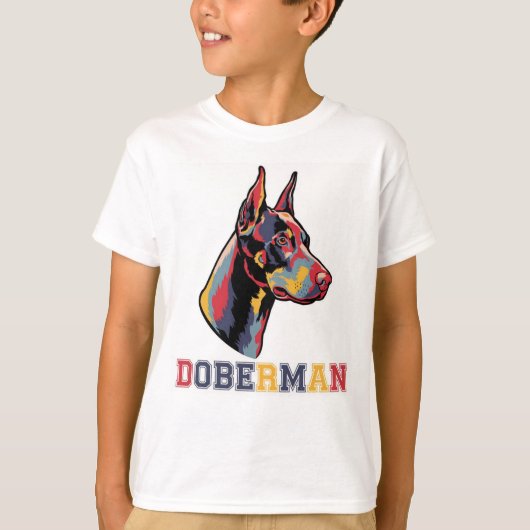 Doberman T-shirt (Voorkant)