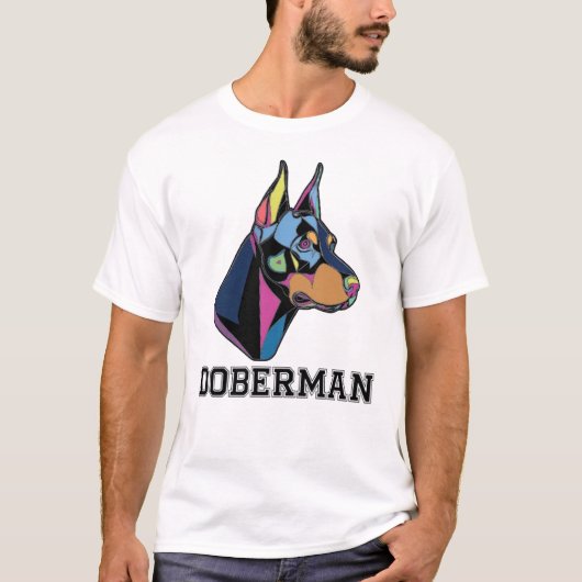 Doberman T-shirt (Voorkant)