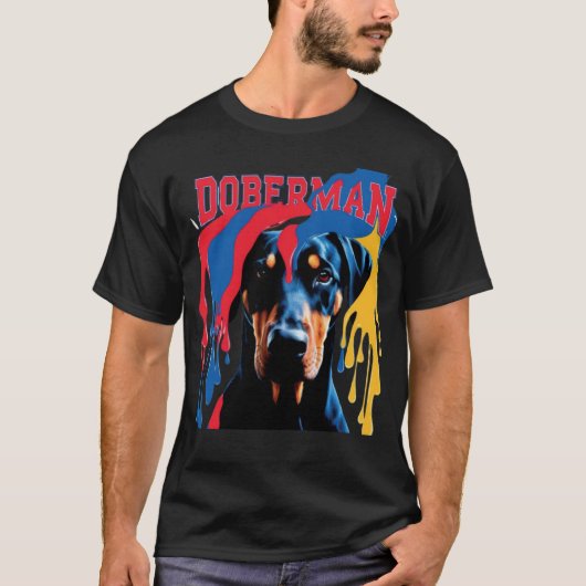 Doberman T-shirt (Voorkant)