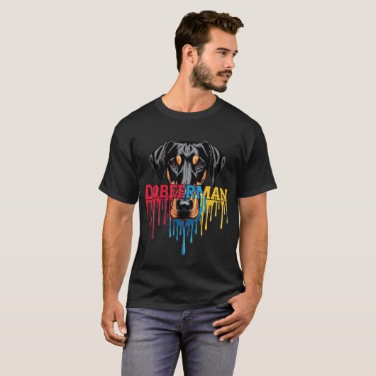 Doberman T-shirt (Voorkant volledig)