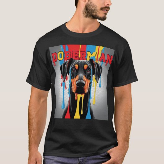 Doberman T-shirt (Voorkant)