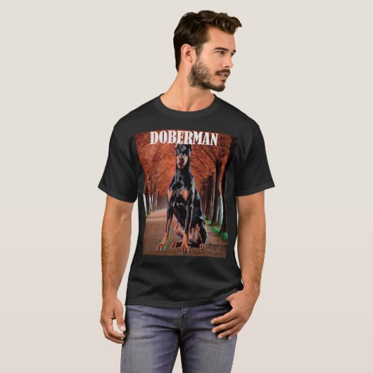 Doberman T-shirt (Voorkant volledig)