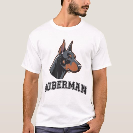 Doberman T-shirt (Voorkant)