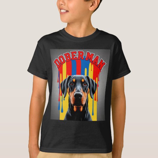 Doberman T-shirt (Voorkant)