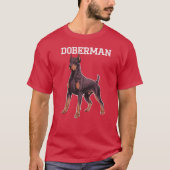 Doberman T-shirt (Voorkant)