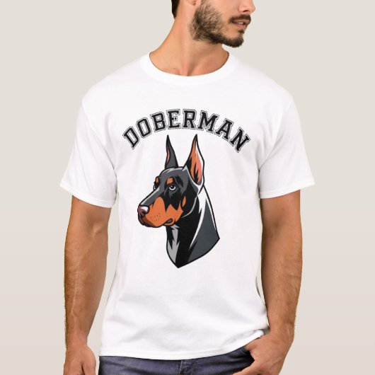 Doberman T-shirt (Voorkant)