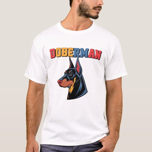 Doberman T-shirt (Voorkant)