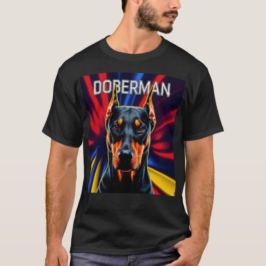 Doberman T-shirt (Voorkant)