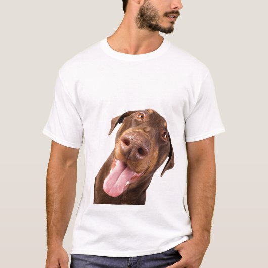 Doberman t - shirt J003 (Voorkant)