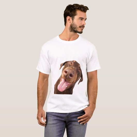 Doberman t - shirt J003 (Voorkant volledig)