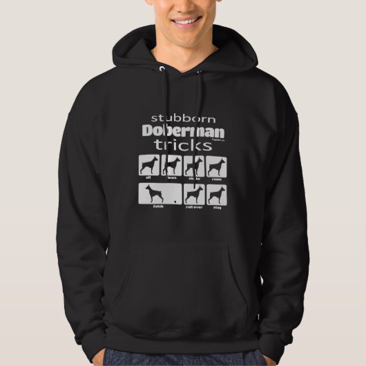 Doberman Tricks 628 Hoodie (Voorkant)