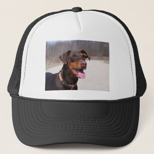 Doberman Trucker Pet (Voorkant)