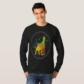 Doberman Vintage  1 T-shirt (Voorkant volledig)