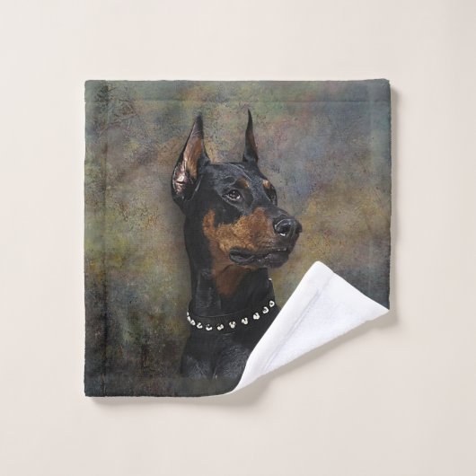 Doberman Washandje (Wasdoekje)