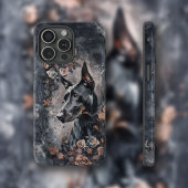 Doberman & Wildbloemen Case-Mate iPhone Case