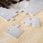 Doberman Winter Portrait Legpuzzel (Zijkant)