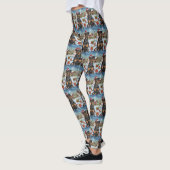 Doberman Winter Wonderland Christmas Joy Leggings (Links)