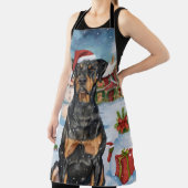 Doberman Winter Wonderland Christmas Joy Schort (Insitu)