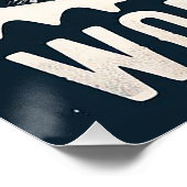 Doberman Wonderland - Sneeuwrijk Hondenliefhebber  Perfect Poster (Hoek)