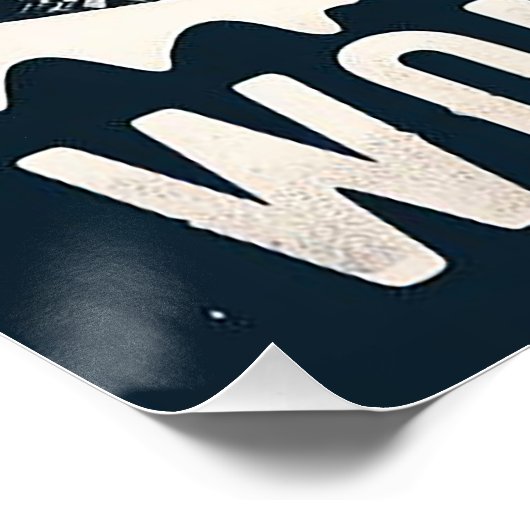 Doberman Wonderland - Sneeuwrijk Hondenliefhebber Perfect Poster (Hoek)