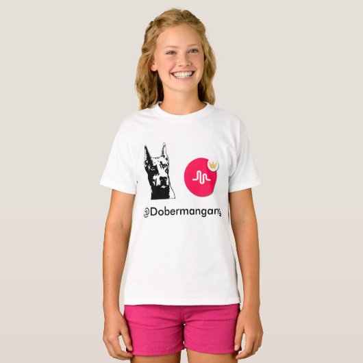 Dobermangang T-shirt (Voorkant volledig)
