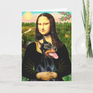 Dobermann 1 - Mona Lisa Kaart