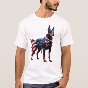 Dobermann Bewakings Nation T-shirt