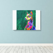 Dobermann Canvas Afdruk (Insitu (Houten vloer))