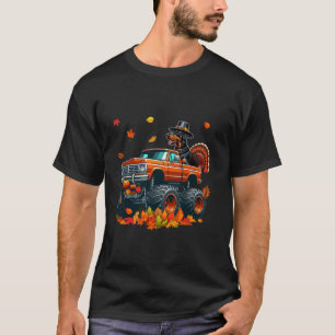 Dobermann Cosplay Turkije op monstertruck Thanksgi T-shirt
