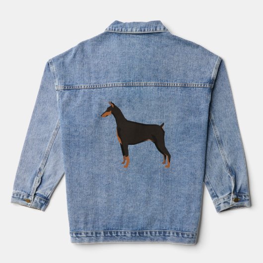 Dobermann Denim Jacket (Achterkant)