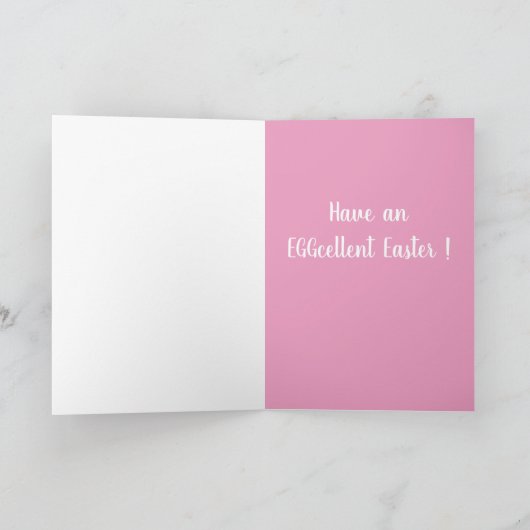 Dobermann Easter Bunny Feestdagen Kaart (Binnen)