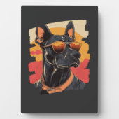 Dobermann Fotoplaat (voorkant)