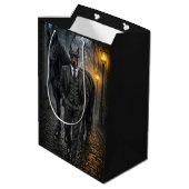 Dobermann Gangster Blank Medium Cadeauzakje (Achterkant Gekanteld)