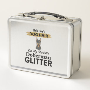 Dobermann Glitter Grappige Hond Liefhebber Vintage