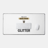 Dobermann Glitter Grappige Hond Liefhebber Vintage Bureaumat (Keyboard & Muis)