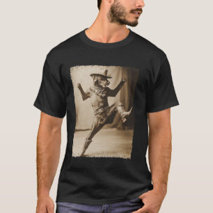 Dobermann grappige hond cowboy t-shirt